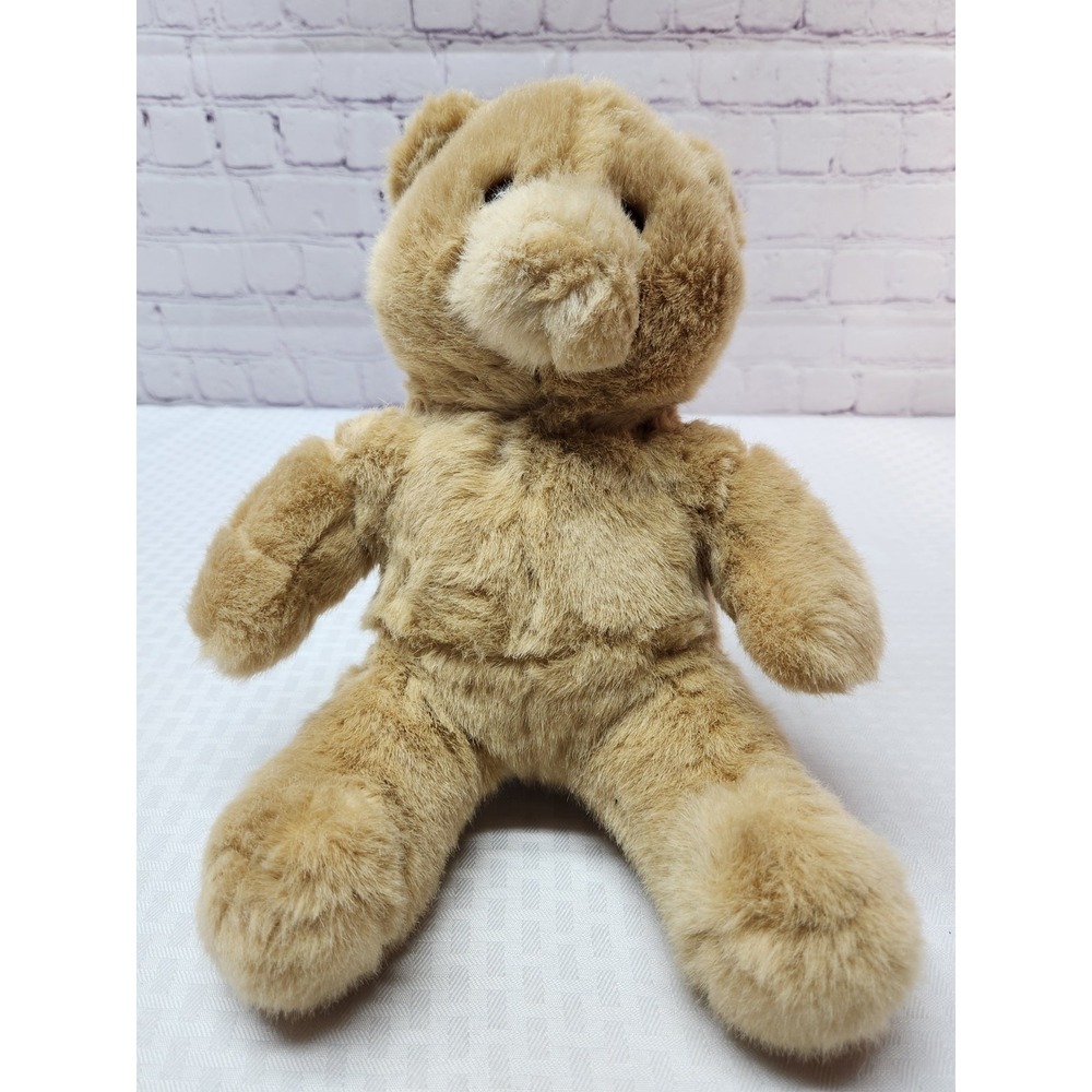 Vintage Build-A-Bear Classic Brown Tan Teddy Bear Plush 12" Stuffed Animal